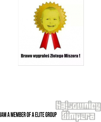 Brawo wygrałeś złotego Miszora!