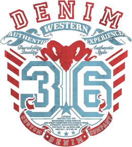 Denim t-shirt