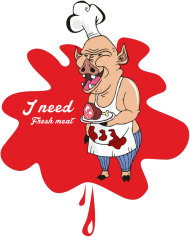 T-shirt I need Fresh meat