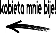 kobieta bije