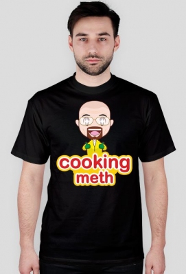 GeekWear - breaking bad cooking mama cooking meth - koszulka męska - Geek Wear