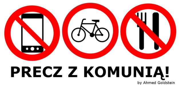 Precz z komunią! - koszulka