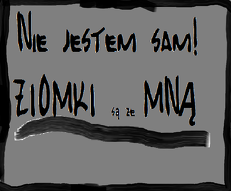 NIE JESTEM SAM-podkladka