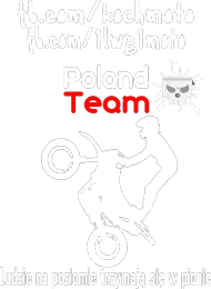 Dziecięca koszulka dla chłopczyka Crazy Riders Poland Team