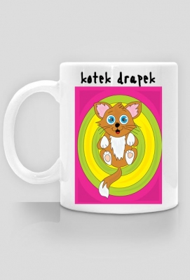foszka kubek "Kotek Drapek" - foszka