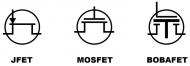JFET MOSFET BOBAFET - biały