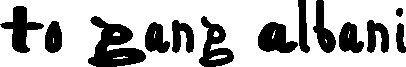 Kubek gang Albani