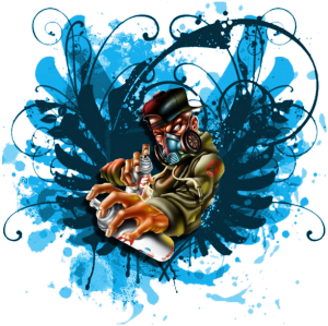 Crest Graffiti (Cup) - nadruk