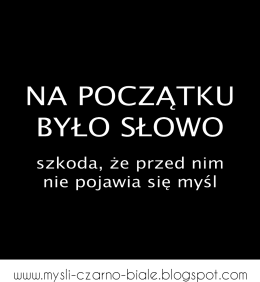 torba: NA POCZĄTKU BYŁO SŁOWO