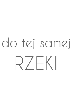 koszulka męska czarna: NIE WCHODŹ DWA RAZY...