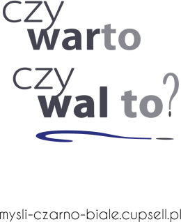 torba (beżowa i biała): CZY WARTO CZY WAL TO