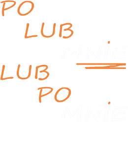 torba czarna: POLUB MNIE LUB PO MNIE