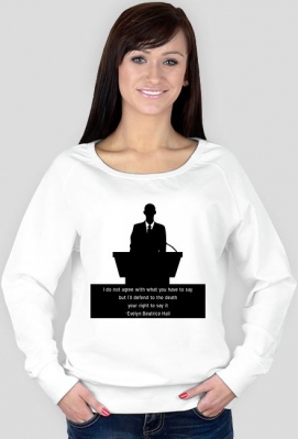 bluza damska wolność słowa - soliberto