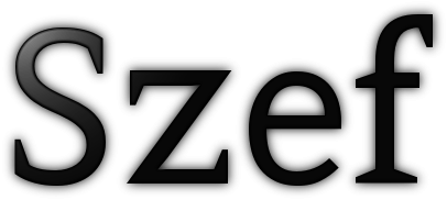 Koszulka: Szef.