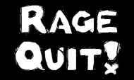 Rage Quit  czarna (m)