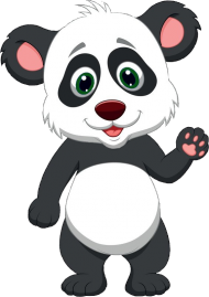 Bluza bez kaptura "Panda"