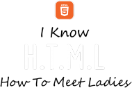 I Know HTML - Koszulka męska