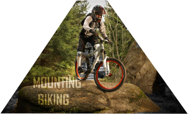 Koszulka Mountain Biking (Pomarańczowa)