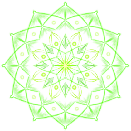 Koszulka "Mandala Green forest"