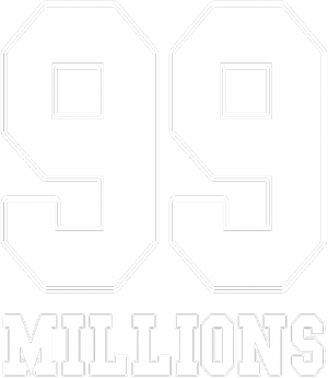99 MILLIONS #SWAG T-SHIRT - nadruk