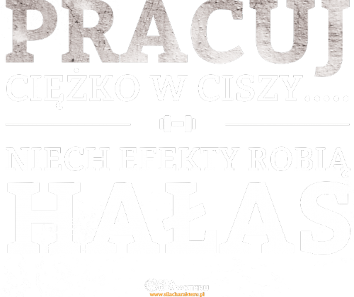 ...niech efekty robią hałas.