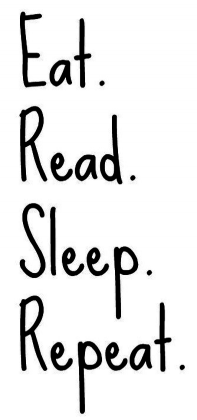 Eat. Read. Sleep. Repeat. | Torba