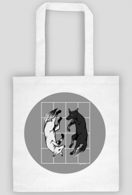 .fox shui. tote bag - vicious pansy