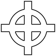 Bluza Krzyż Celtycki Biały