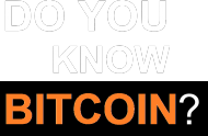 Do you know Bitcoin? (czarna)