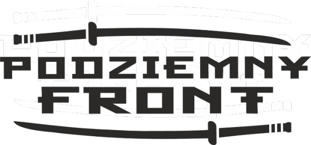 podziemny front black logo bluza 2