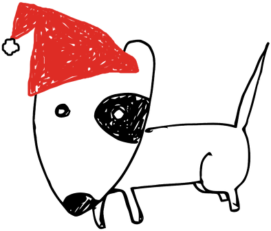 Świąteczny kubek 2-stronny z czerwonym uchem