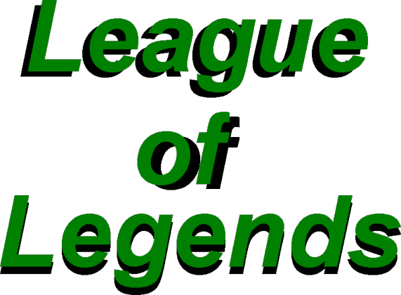 League of Legends - zielone napisy