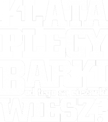 Klata Plecy Barki - damska ciemna