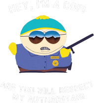 Eric Cartman - autoritah! woman black
