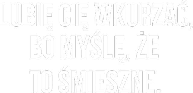 Bez błędu czarna koszula