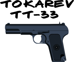 Koszulka damska, nadruk, napis: Tokarev, TT-33