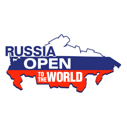 Bluza męska, długi rękaw - nadruk Rosja, Russia Open (widoczny na obrazku)