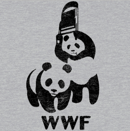 WWF panda wrestling