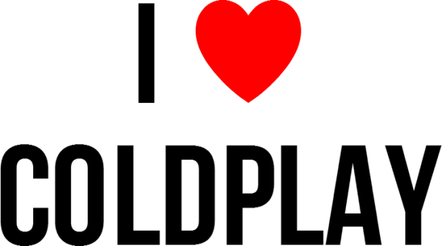 I love Coldplay