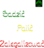 bluza sadzić palić zalegalizować
