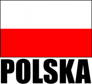 Kubek z flagą i napisem