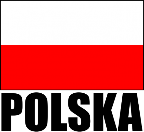 Kubek z flagą i napisem