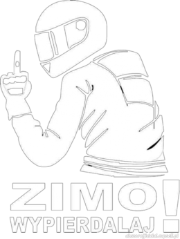Zimo wypierdalaj !