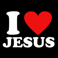 Koszulka I love Jesus (damska)