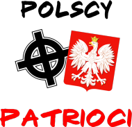 Koszulka Męska ,,POLSCY PATRIOCI'' Biała