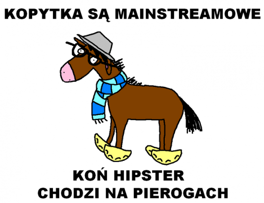 Koń Hipster - M