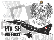 AeroStyle - koszulka Polish Air Force - Mig 29