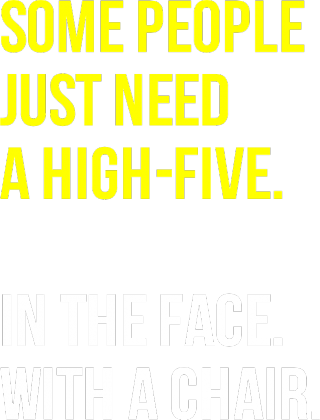 Some people just need a high-five