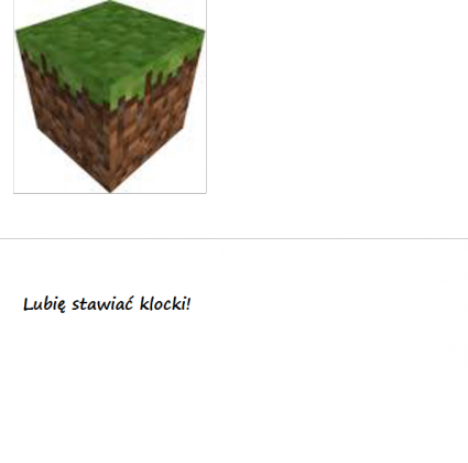 Lubię stawiać klocki!