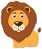 Przyjazny Lewek na kubku